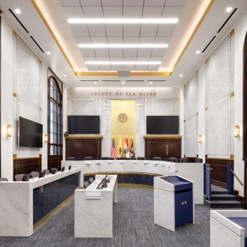 SILLMAN, San Diego, California, Architecture, County of San Diego, Administration Center, Renovation, Civic, Historic
