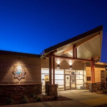 SILLMAN, San Diego, California, Architecture, County of San Diego, Pine Valley Sheriff Station, LEED Silver, Police Station, Civic, Design-Build