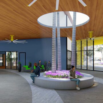 San Bernardino, Community Center, Conceptual Design, Sillman, Architects, architecture, California