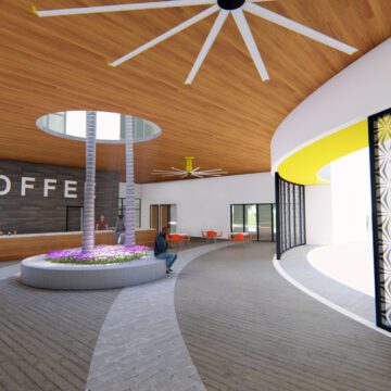San Bernardino, Community Center, Conceptual Design, Sillman, Architects, architecture, California